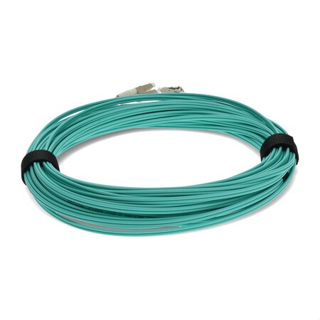 Add-On Addon 20M Lc (Male) To Lc (Male) Aqua Om4 Duplex Fiber Ofnr ADD-LC-LC-20M5OM4-TAA